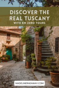 km zero tours tuscany